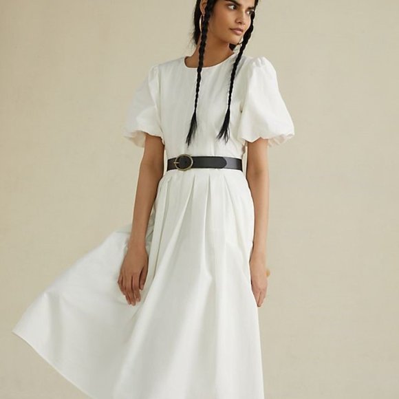 Anthropologie Dresses & Skirts - Anthropologie x Eri + Ali Corset-Seamed Midi Dress (Plus Size)